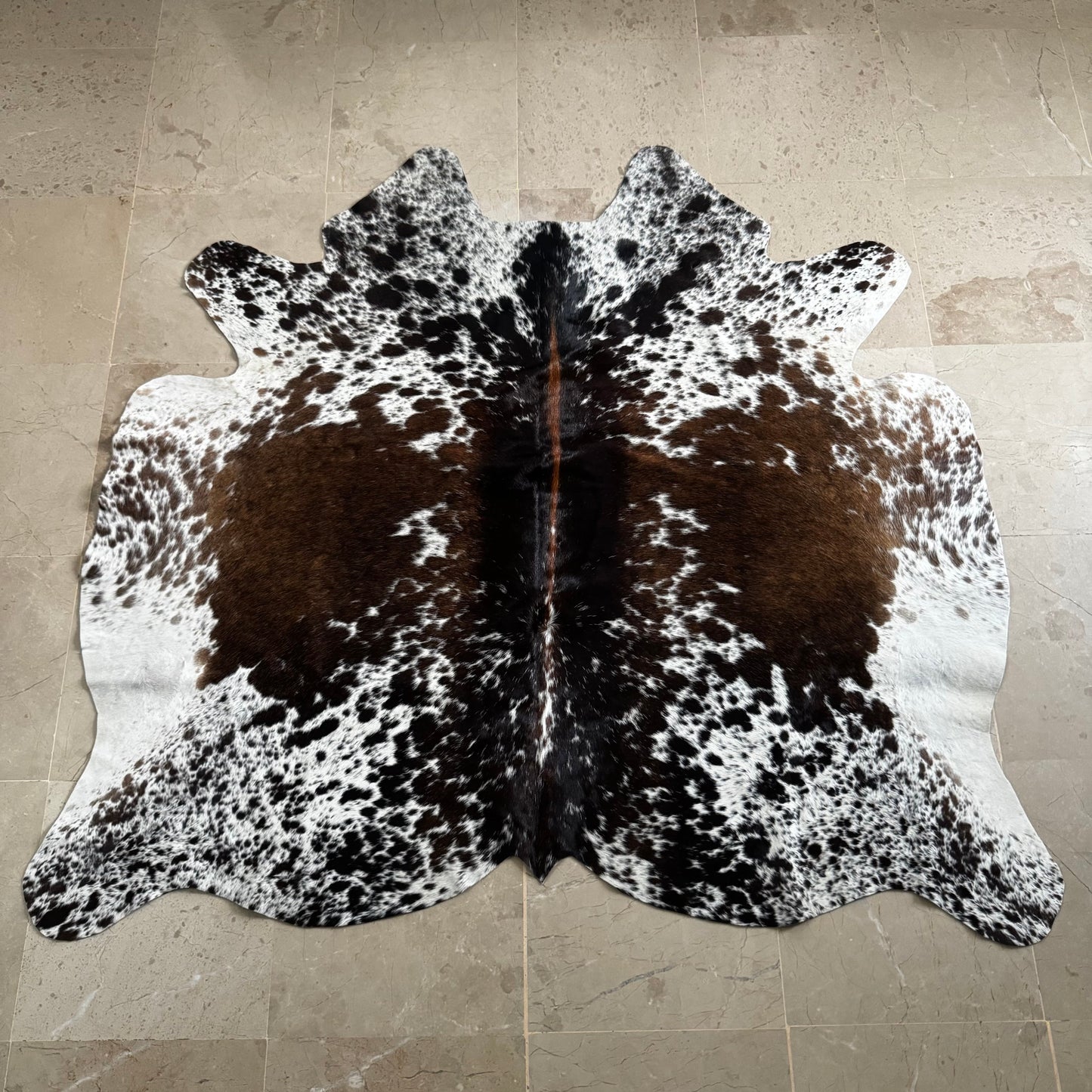 Tricolor Cowhide Rug Home Decor Cowhide Kingdom