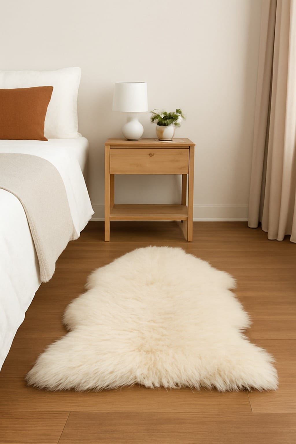 Sheepskin Pelt Rug Cowhide Kingdom