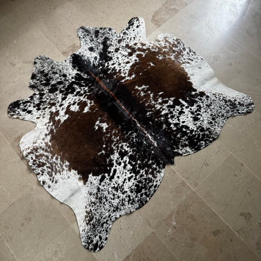Tricolor Cowhide Rug Home Decor Cowhide Kingdom
