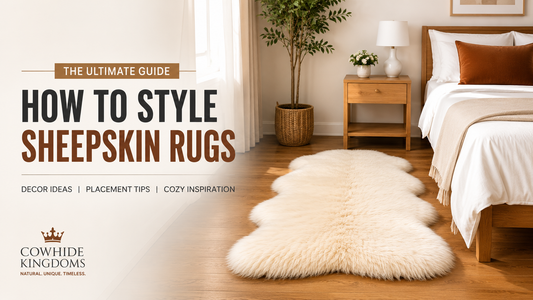 Real Sheepskin Rugs 101: Styling, Cleaning & Buying Tips