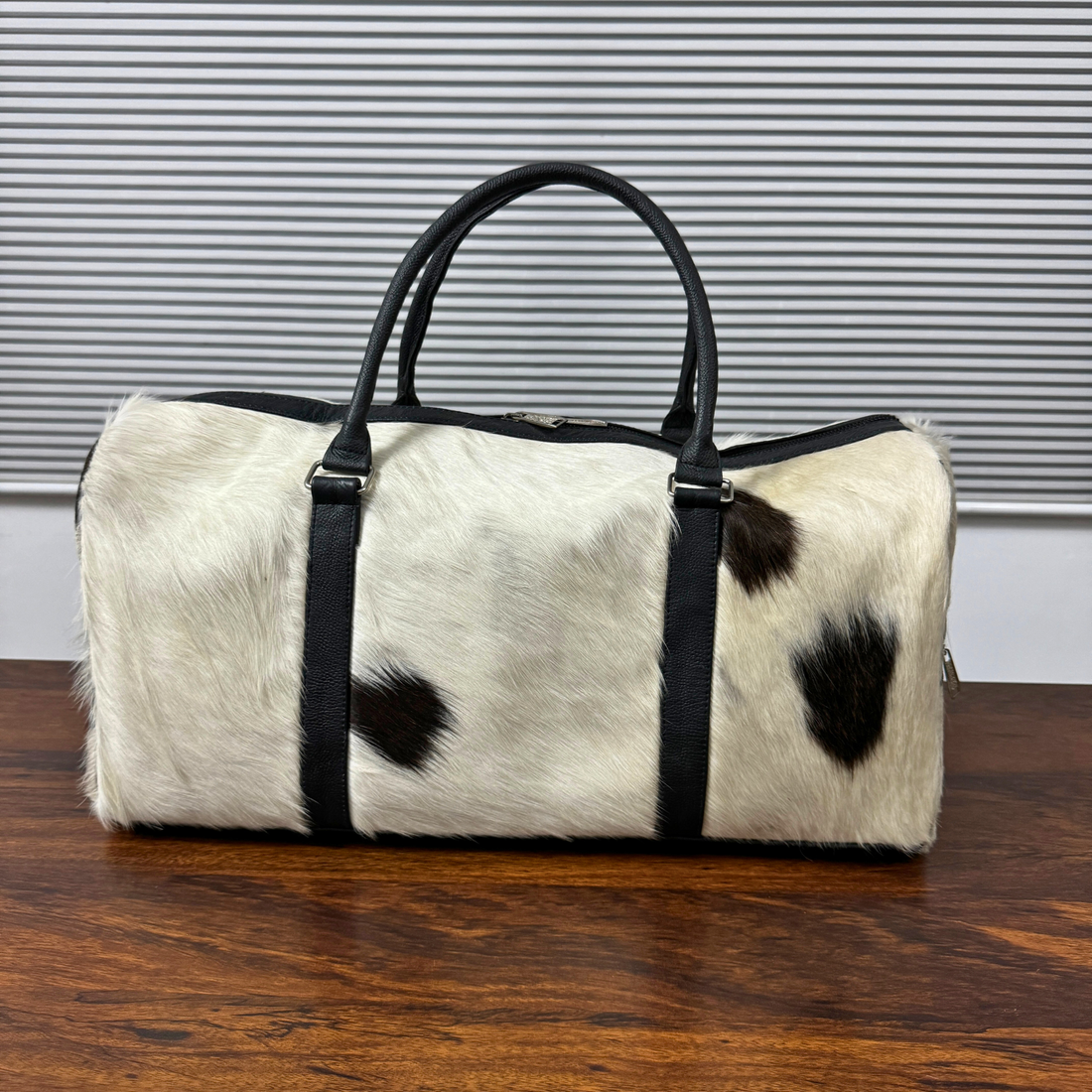 Discover-the-Ultimate-Handmade-Original-Skin-Hair-on-Large-Cowhide-Duffel-Bag Cowhide Kingdom