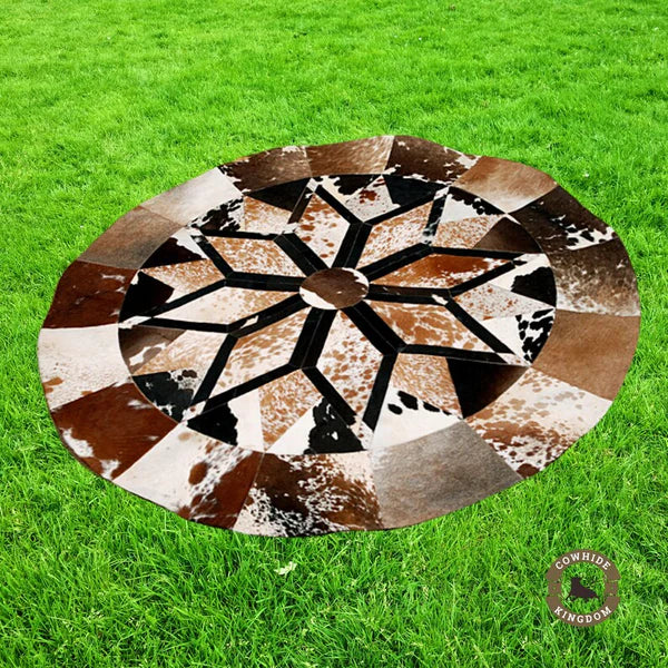 Cowhide Round Rugs