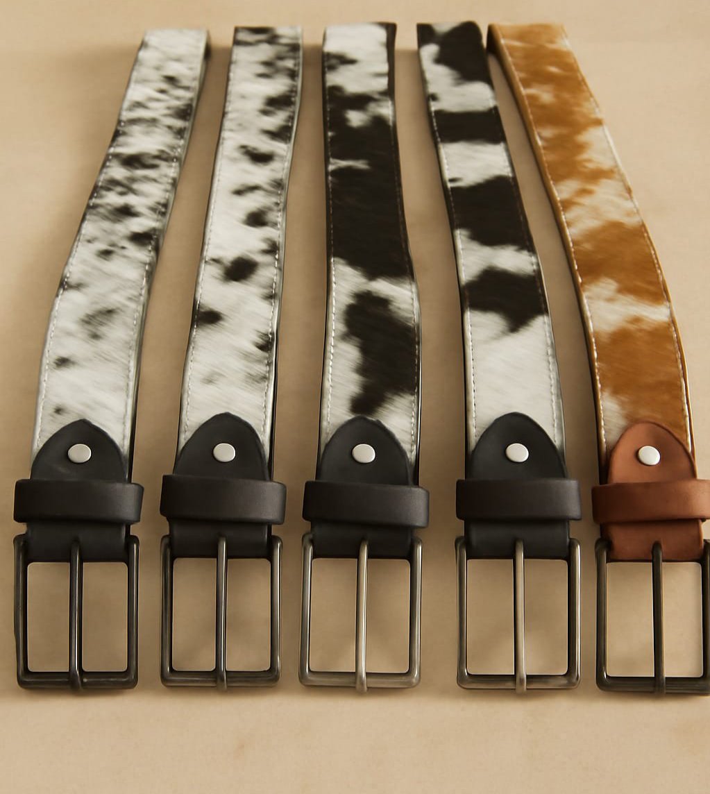 Cowhide Leather Belts - Cowhide Kingdom