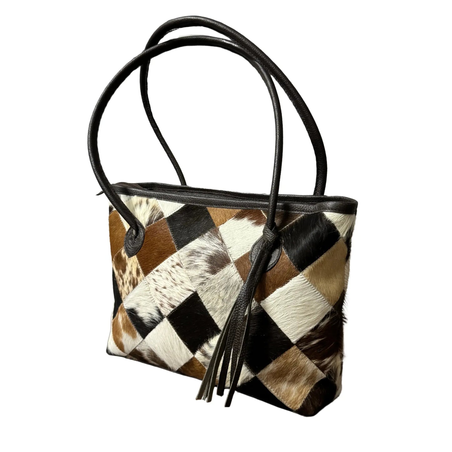 Cowhide Tote Bag Purse Cowhide Kingdom