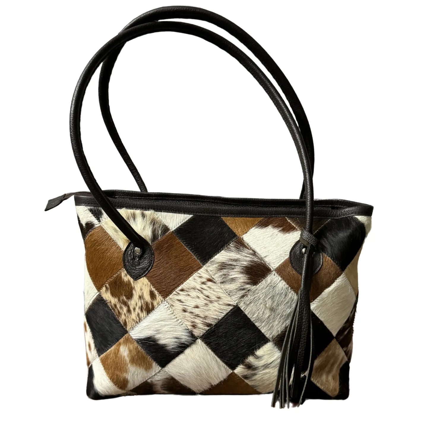 Cowhide Tote Bag Purse Cowhide Kingdom