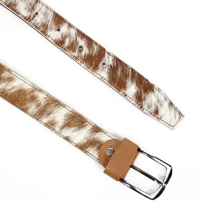 Real Cowhide Belt for Men - Cowhide Kingdom