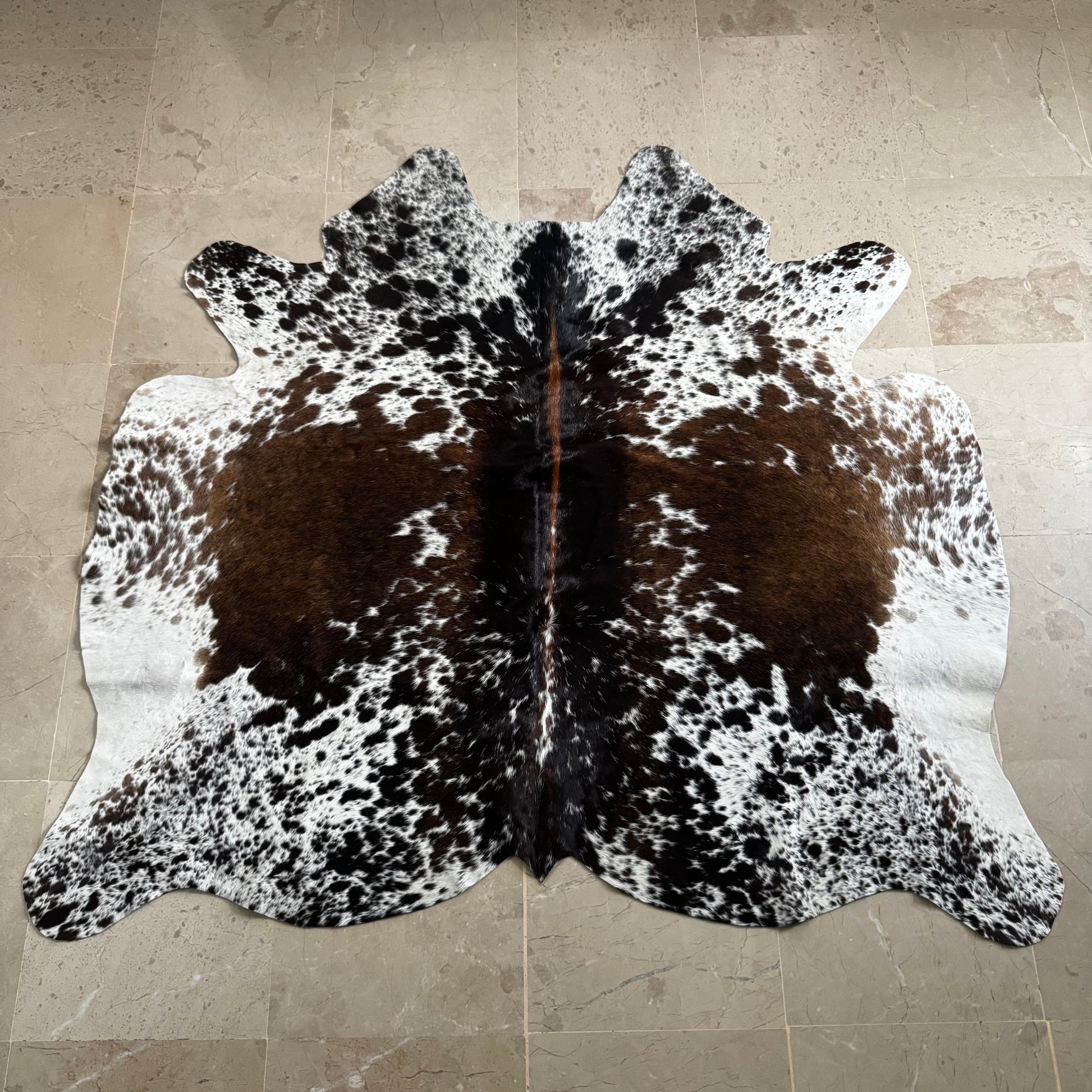 Tricolor Cowhide Rug Home Decor Cowhide Kingdom