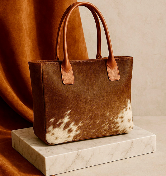 (Copy) Real Leather COWHIDE TOTE BAG Cowhide Kingdom