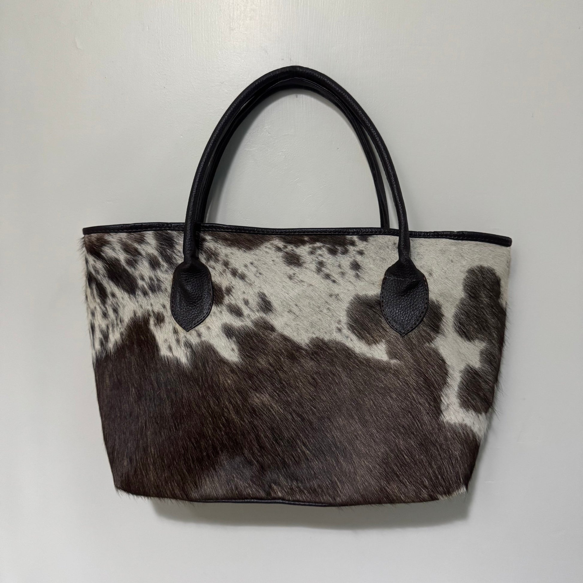 Cowhide Tote Bag Purse Cowhide Kingdom