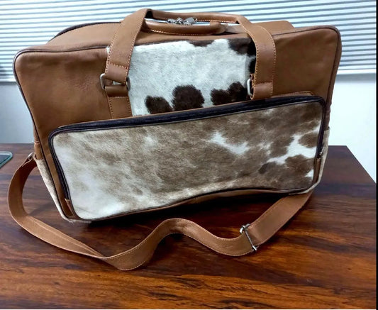 Cowhide Duffel Bag Cowhide Kingdom