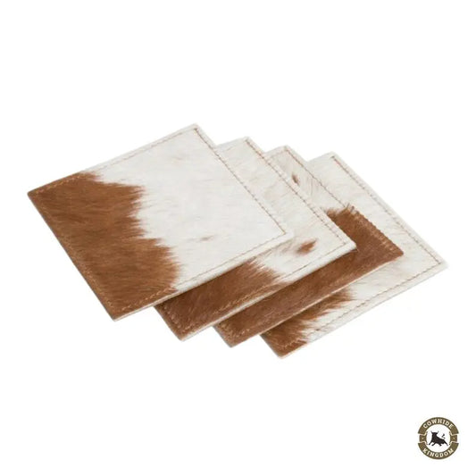 Cowhide Coasters for Table - Cowhide Kingdom