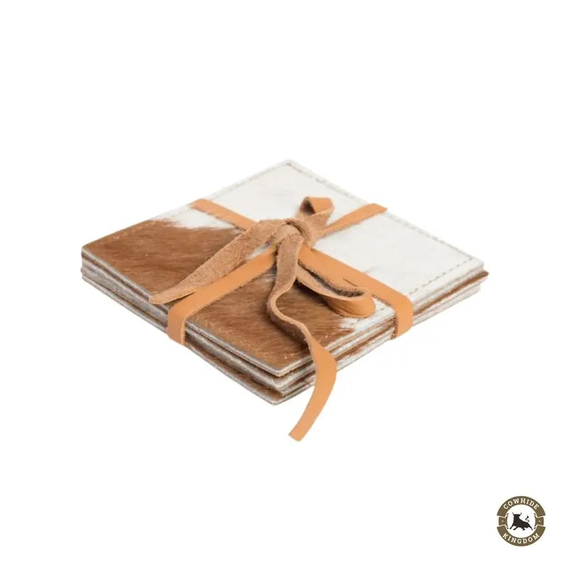 Cowhide Coasters for Table - Cowhide Kingdom