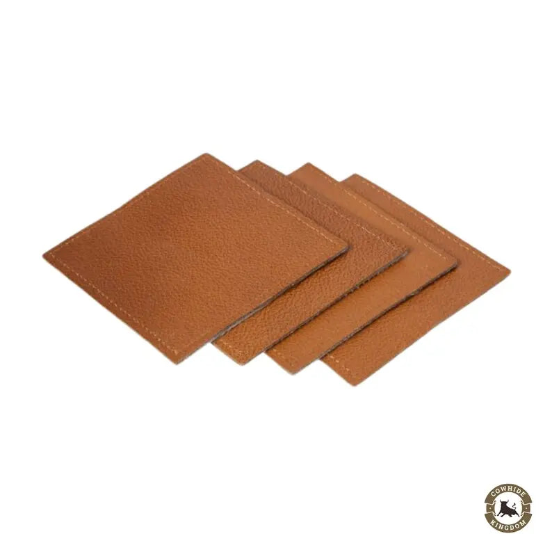 Cowhide Coasters for Table - Cowhide Kingdom