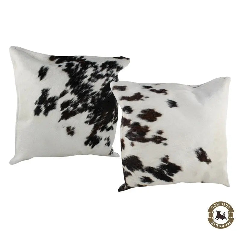 Set of 2 Cowhide Pillow Covers - Cowhide Kingdom