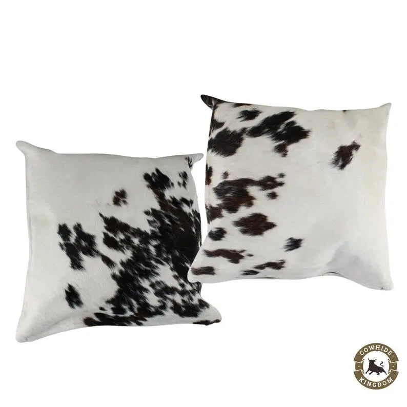 Set of 2 Cowhide Pillow Covers - Cowhide Kingdom