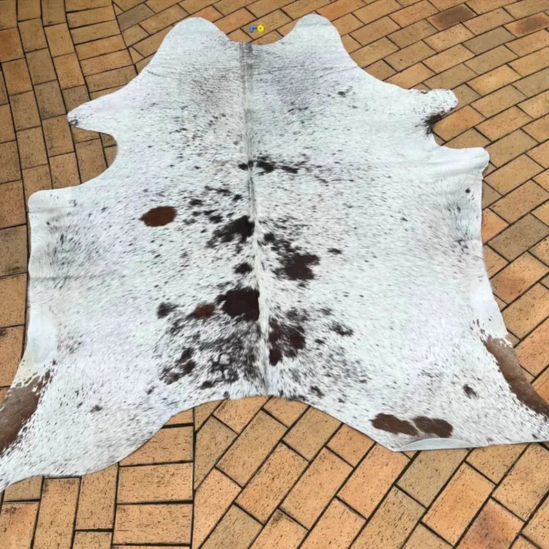 Handmade Cowhide Rug Tricolor - Cowhide Kingdom