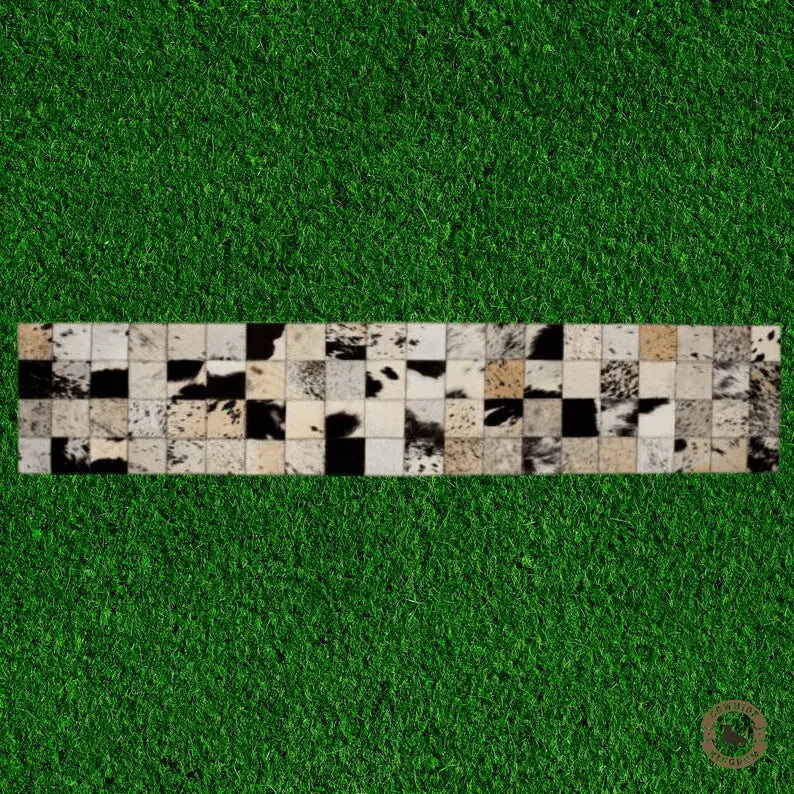 Real COWHIDE TABLE RUNNER - Cowhide Kingdom