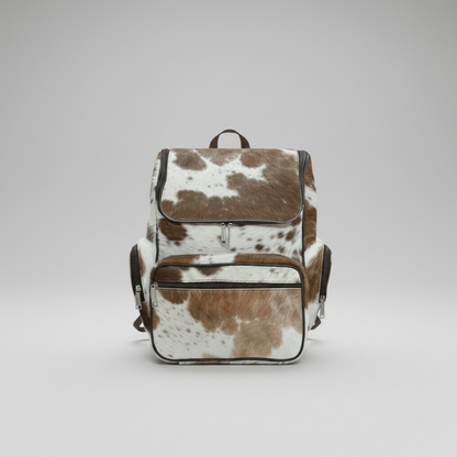 Handmade Cowhide Backpack Bag | Genuine Leather Laptop Backpack