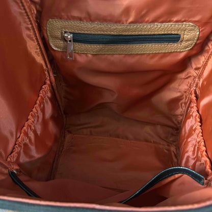 Genuine Hair-On Cowhide Backpack | Handmade Leather Backpack