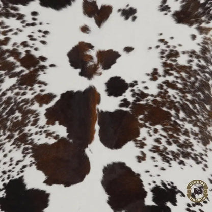 Amazing Tricolor Cowhide Rug - Cowhide Kingdom