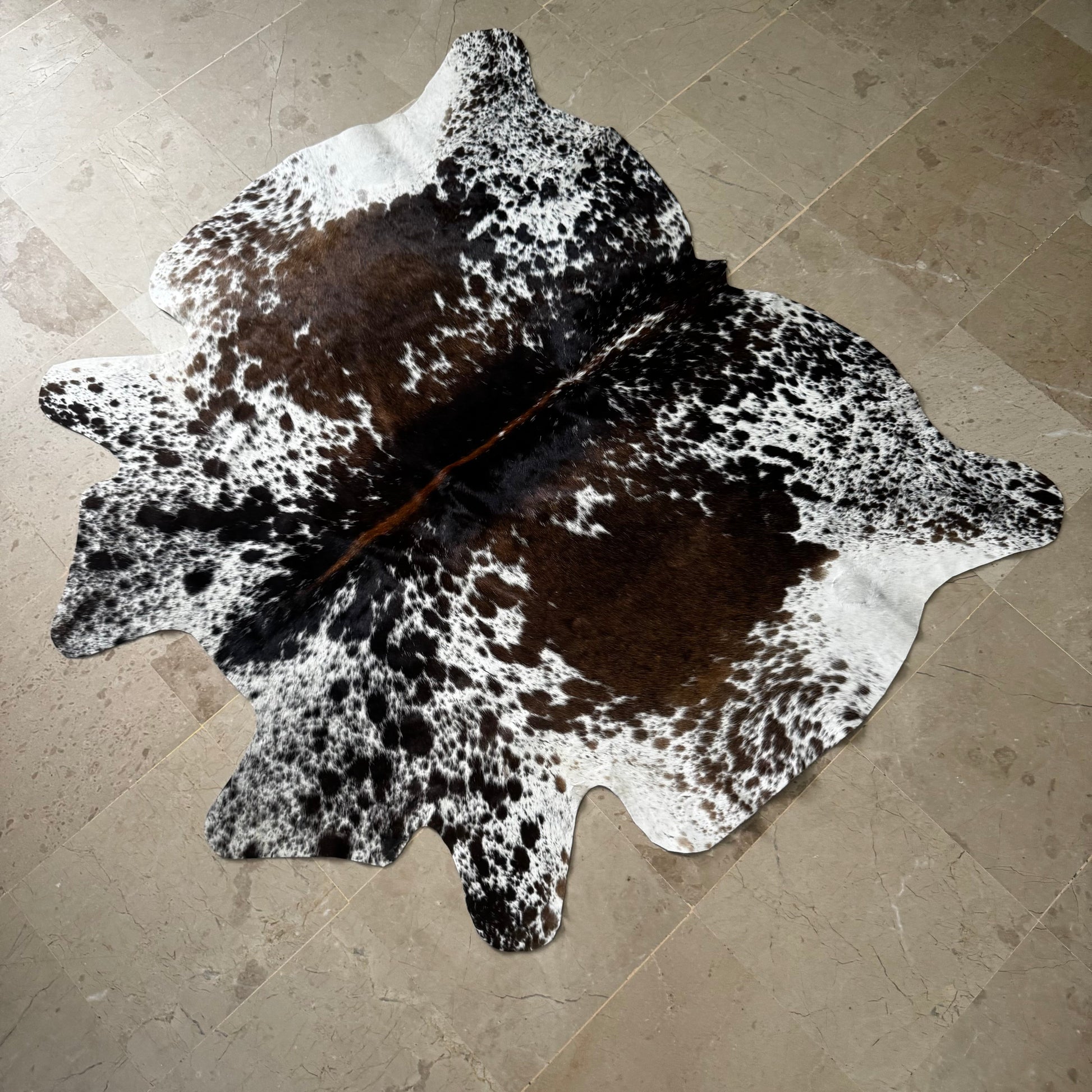 Tricolor Cowhide Rug Home Decor Cowhide Kingdom