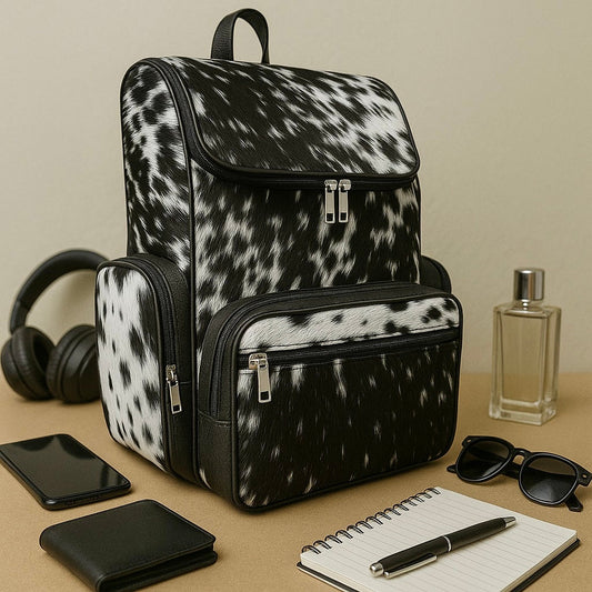 Hair on Cowhide Backpack Bag Cowhide Kingdom