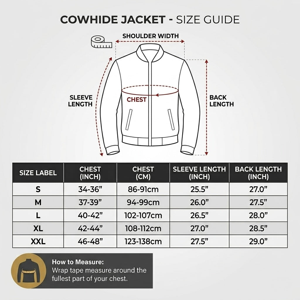 Cowhide Hair on Leather Jacket | Western Cowboy Style