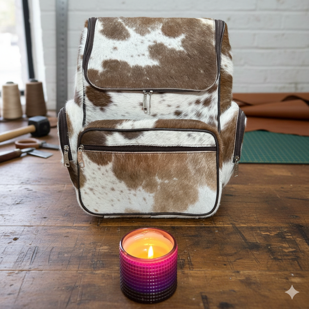 Authentic Cowhide Handmade Leather Backpack for Men & Women | Free Shipping