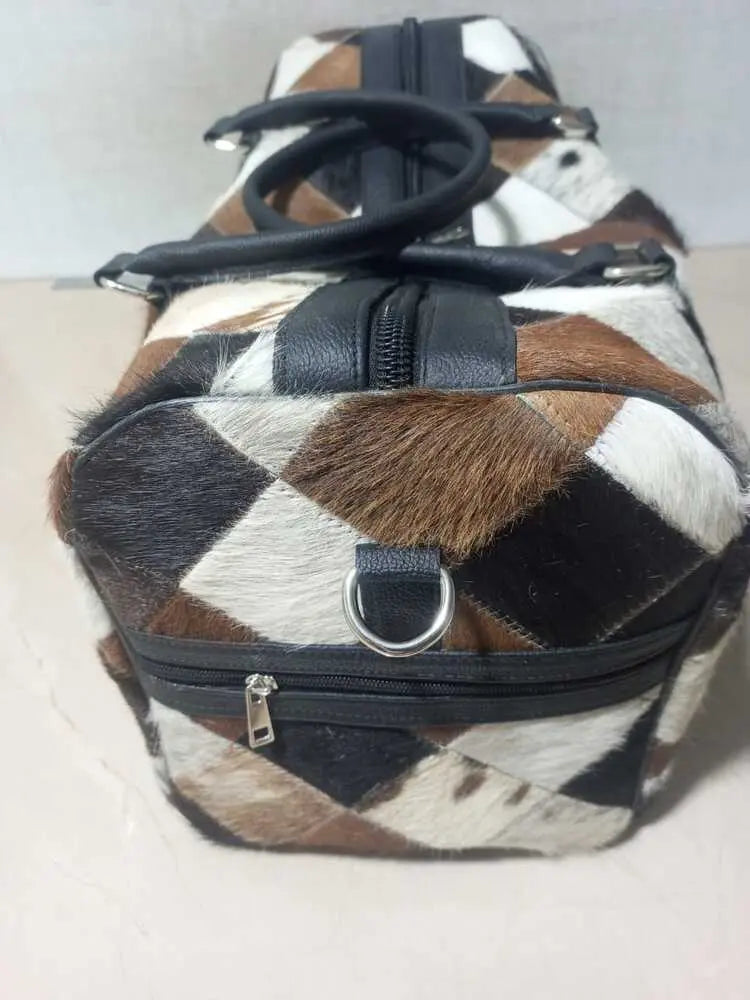 Cowhide Large Duffel Bag - Cowhide Kingdom