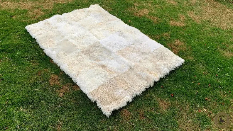 Real Sheepskin Rug Large - Cowhide Kingdom