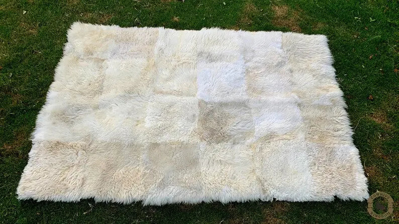 Real Sheepskin Rug Large - Cowhide Kingdom