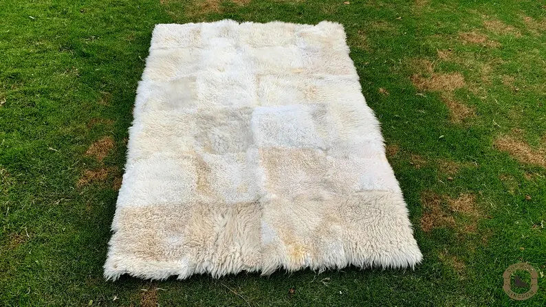 Real Sheepskin Rug Large - Cowhide Kingdom