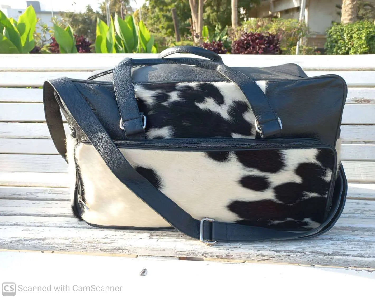 Cowhide Duffel Bag Leather Duffel Bag - Cowhide Kingdom