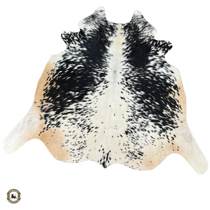 Artisan Black & White Cowhide Rug | Handmade Hair - on Leather Area Rug – PHOTO PREVIEW & FREE SHIPPING - Cowhide Kingdom