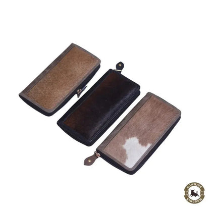 Real Cowhide Wallet Women - Cowhide Kingdom