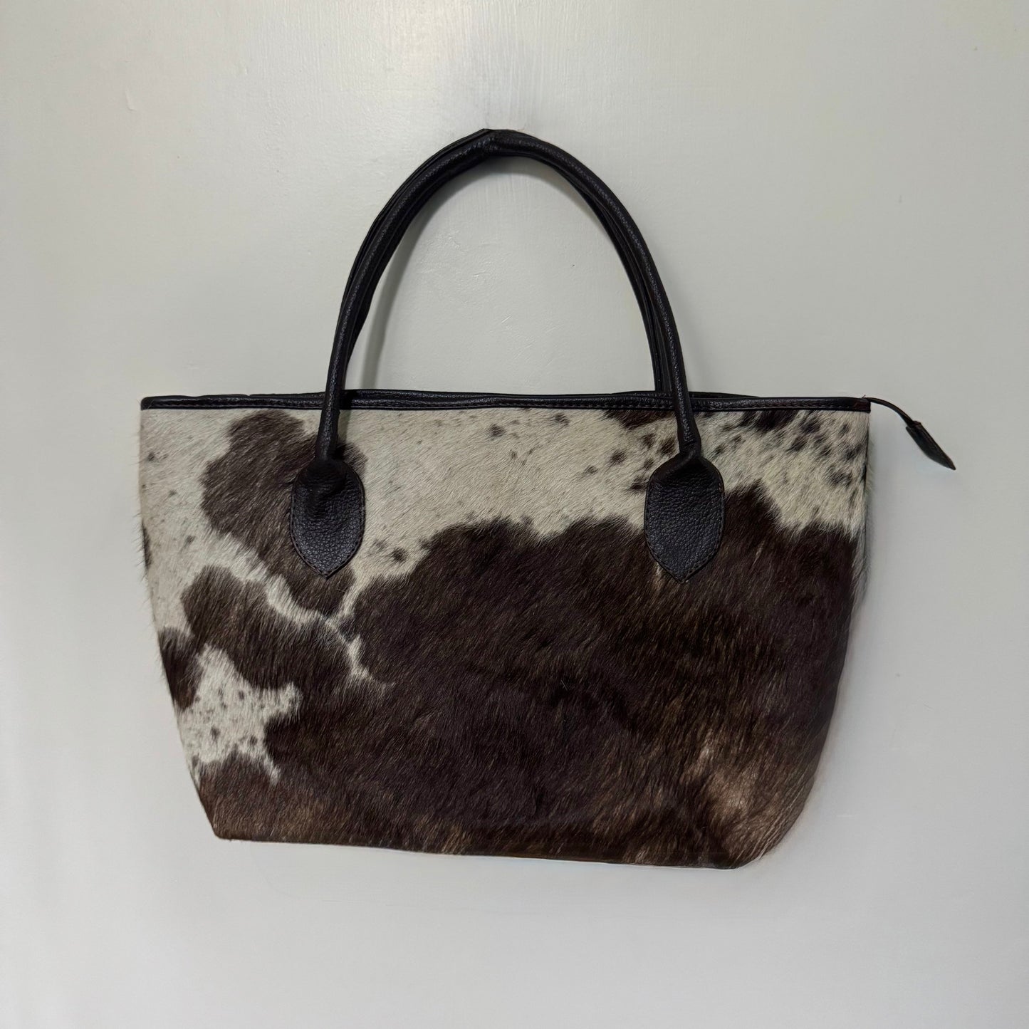 Genuine Cowhide Tote Bag Purse | Hair - On Leather Handbag | SEE YOUR EXACT BAG BEFORE FREE SHIPPING - Cowhide Kingdom