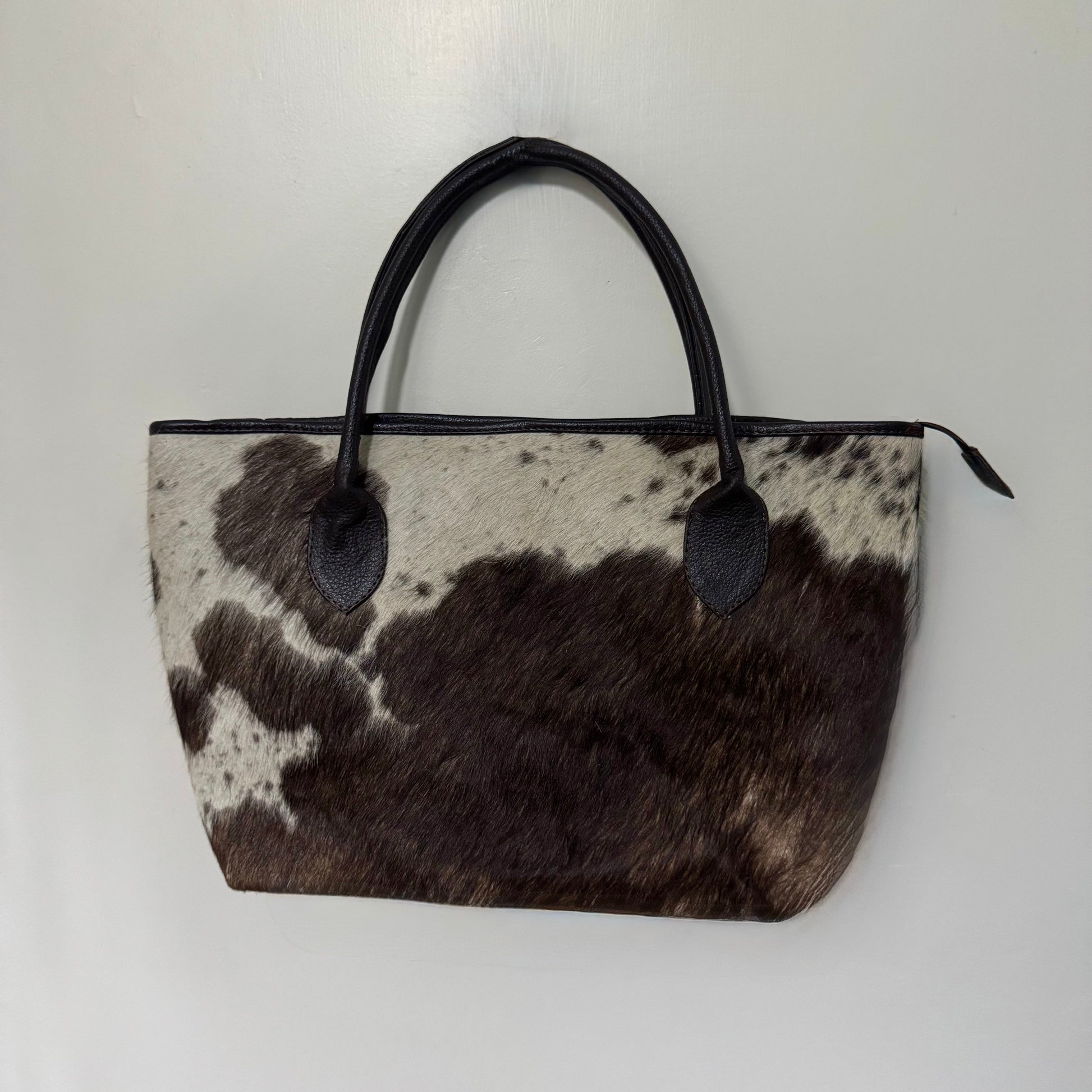 Genuine Cowhide Tote Bag Purse | Hair - On Leather Handbag | SEE YOUR EXACT BAG BEFORE FREE SHIPPING - Cowhide Kingdom