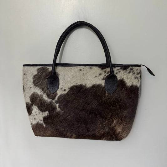 Genuine Cowhide Tote Bag Purse | Hair - On Leather Handbag | SEE YOUR EXACT BAG BEFORE FREE SHIPPING - Cowhide Kingdom