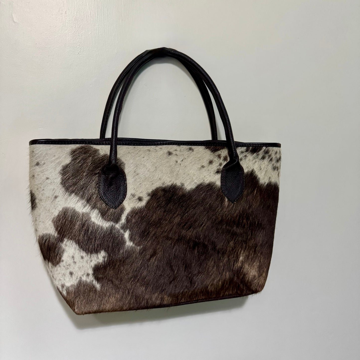 Genuine Cowhide Tote Bag Purse | Hair - On Leather Handbag | SEE YOUR EXACT BAG BEFORE FREE SHIPPING - Cowhide Kingdom