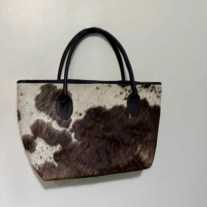 Genuine Cowhide Tote Bag Purse | Hair - On Leather Handbag | SEE YOUR EXACT BAG BEFORE FREE SHIPPING - Cowhide Kingdom