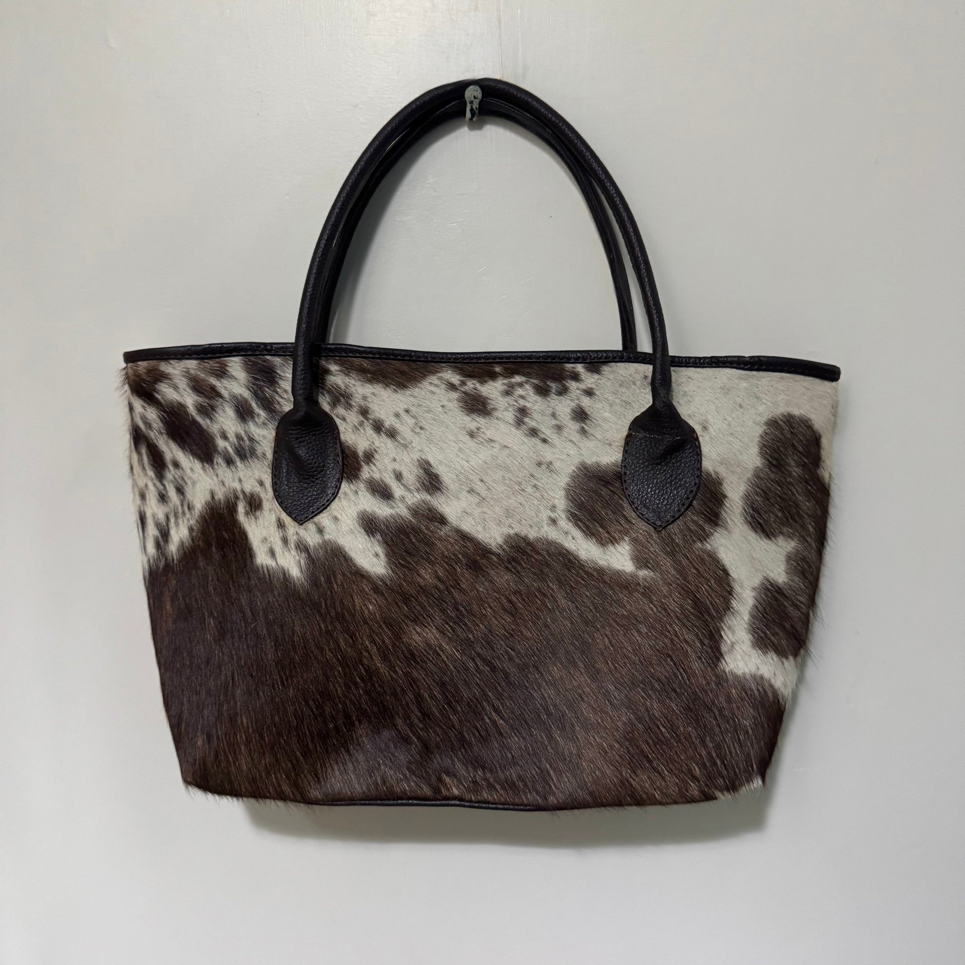 Genuine Cowhide Tote Bag Purse | Hair - On Leather Handbag | SEE YOUR EXACT BAG BEFORE FREE SHIPPING - Cowhide Kingdom