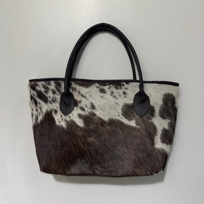 Genuine Cowhide Tote Bag Purse | Hair - On Leather Handbag | SEE YOUR EXACT BAG BEFORE FREE SHIPPING - Cowhide Kingdom