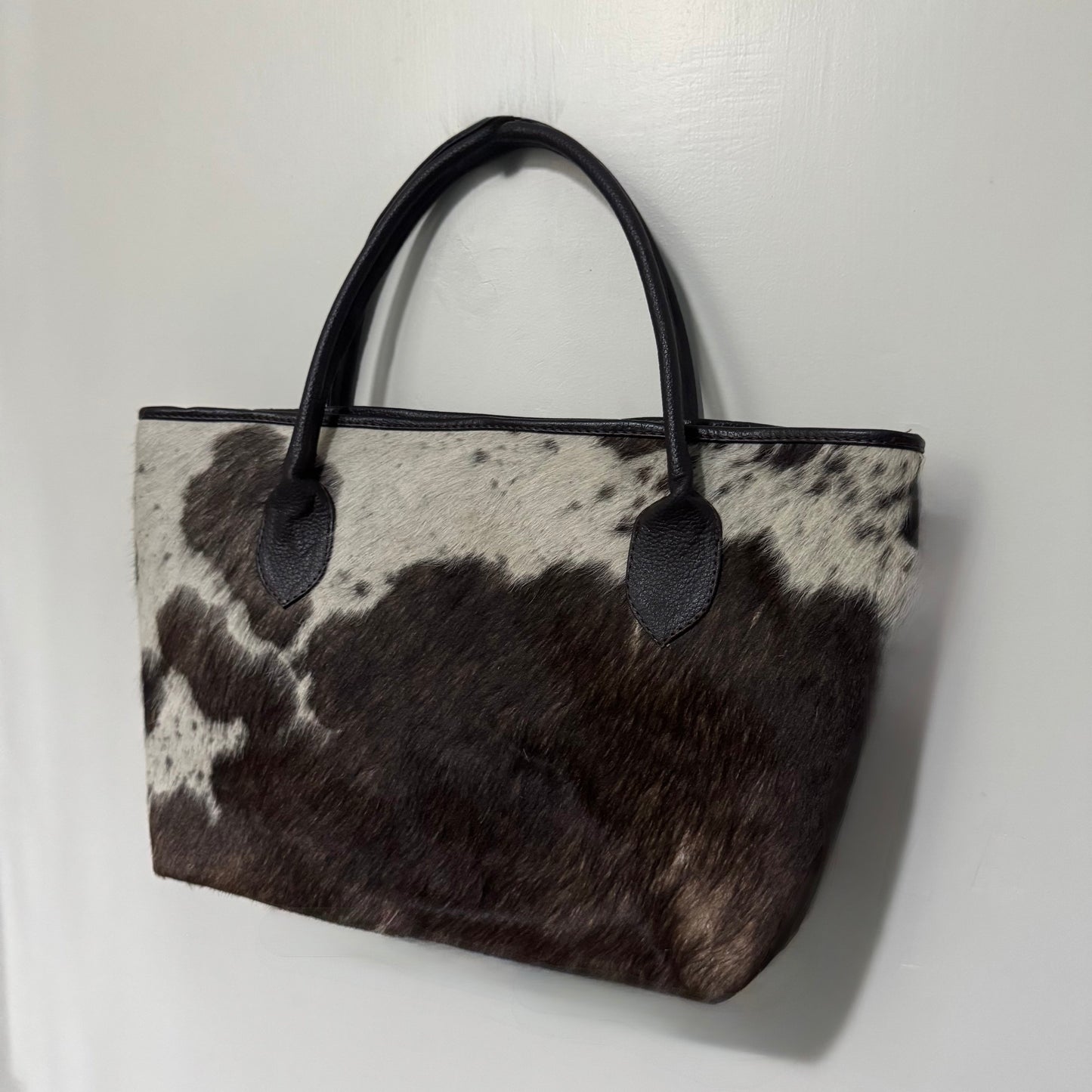 Genuine Cowhide Tote Bag Purse | Hair - On Leather Handbag | SEE YOUR EXACT BAG BEFORE FREE SHIPPING - Cowhide Kingdom