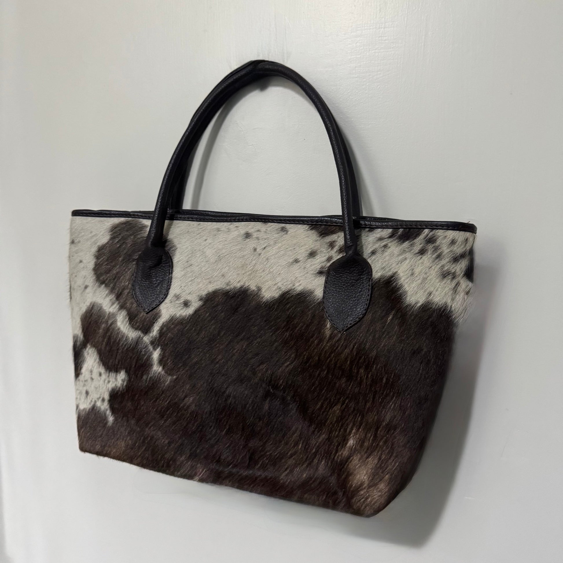 Genuine Cowhide Tote Bag Purse | Hair - On Leather Handbag | SEE YOUR EXACT BAG BEFORE FREE SHIPPING - Cowhide Kingdom