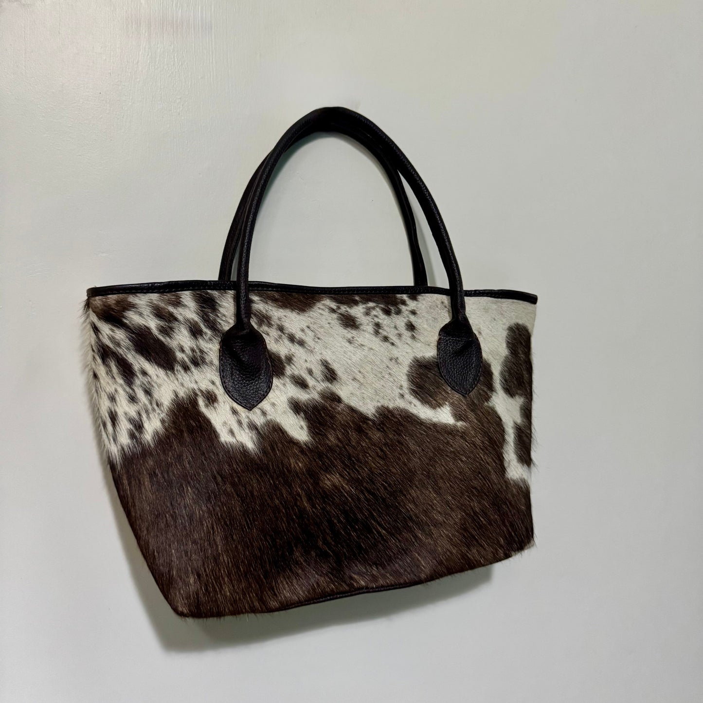 Genuine Cowhide Tote Bag Purse | Hair - On Leather Handbag | SEE YOUR EXACT BAG BEFORE FREE SHIPPING - Cowhide Kingdom