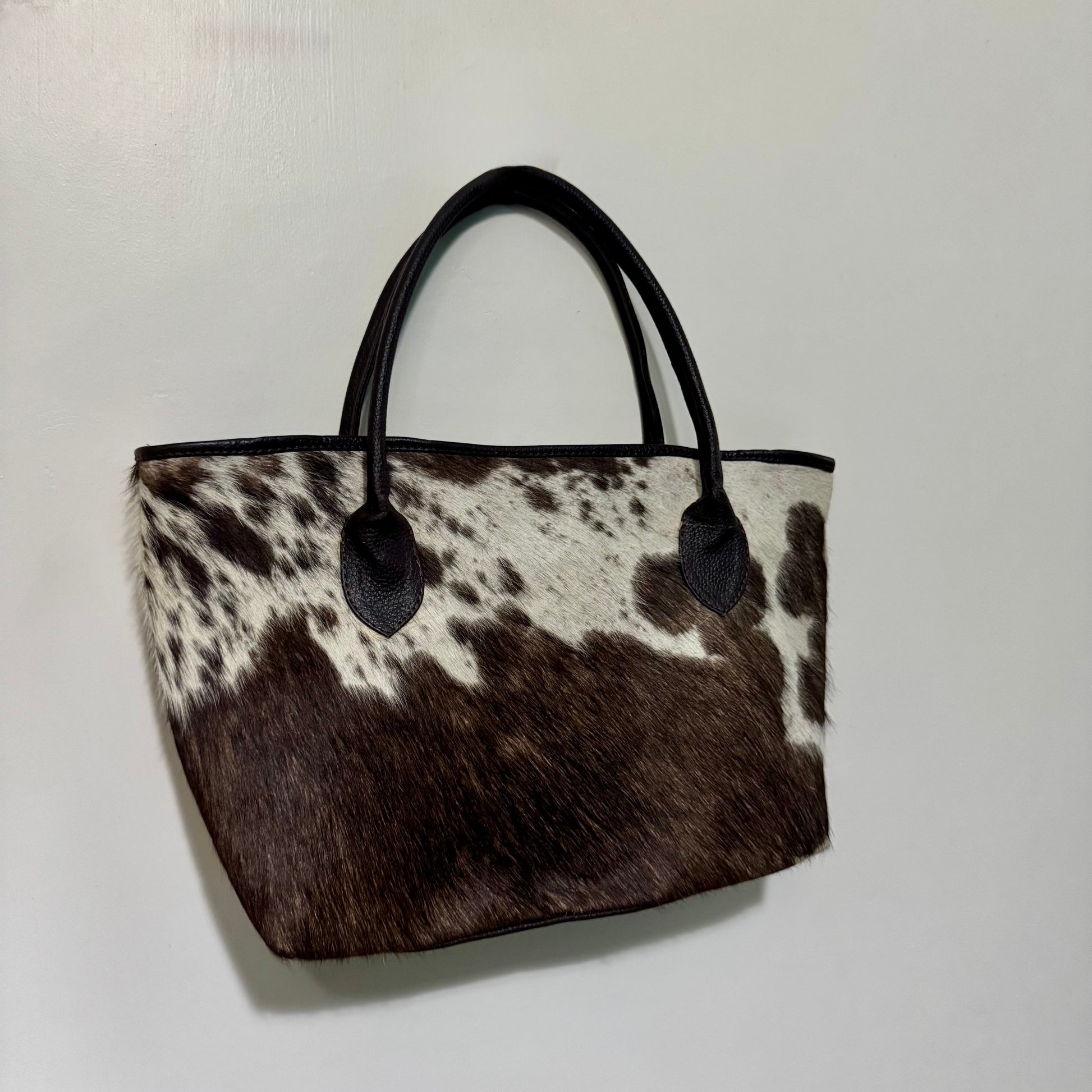 Genuine Cowhide Tote Bag Purse | Hair - On Leather Handbag | SEE YOUR EXACT BAG BEFORE FREE SHIPPING - Cowhide Kingdom