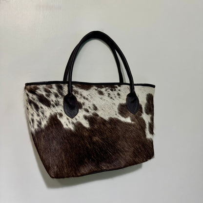 Genuine Cowhide Tote Bag Purse | Hair - On Leather Handbag | SEE YOUR EXACT BAG BEFORE FREE SHIPPING - Cowhide Kingdom