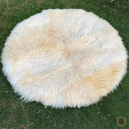 Natural Small Sheepskin Rug - Cowhide Kingdom