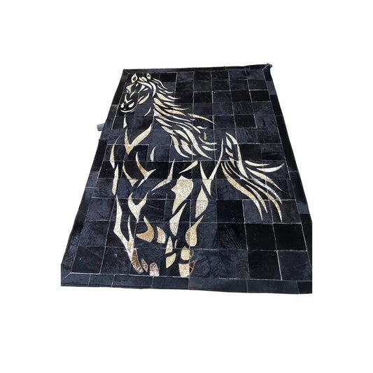 Amazing Cowhide Patchwork Rug - Cowhide Kingdom