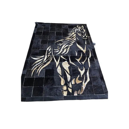 Amazing Cowhide Patchwork Rug - Cowhide Kingdom